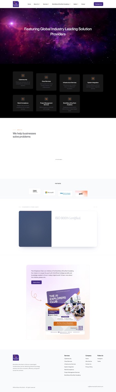 Brainwave AfricaTech — Tech services