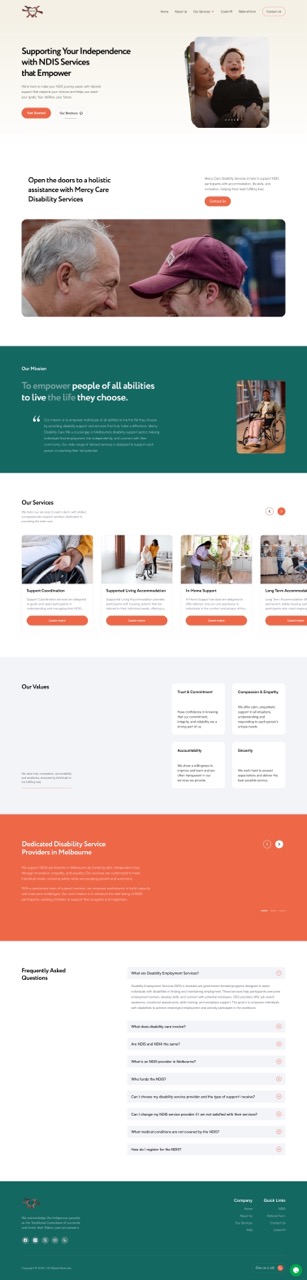 Mercy Care — Disability care